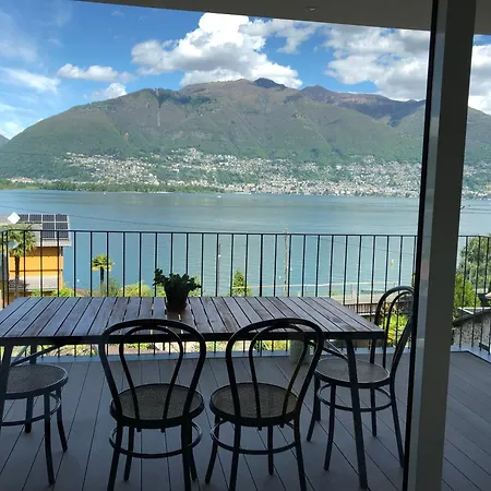 Casa Gabriella - Sonniges Familienparadies Am Maggiore شقة