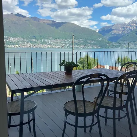 شقة Casa Gabriella - Sonniges Familienparadies Am Maggiore *